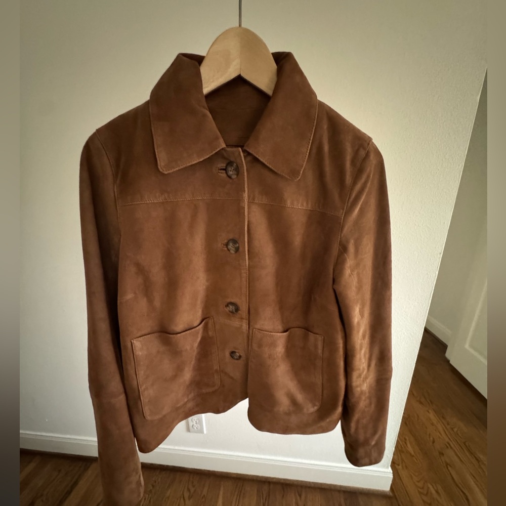 Classic Brown Leather Women's Jacket